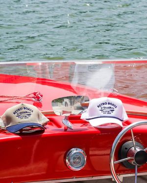 Image post by @retroboatrentalsatx on Facebook