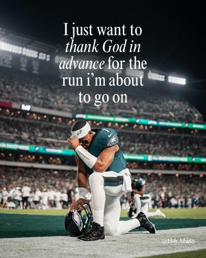 Image post by @holy.athletes on Instagram