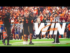 Video post by @MiamiHurricanesAllAccess on YouTube