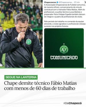 Image post by @dechapeco on Instagram
