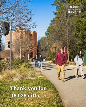 Image post by @ncstate on Instagram