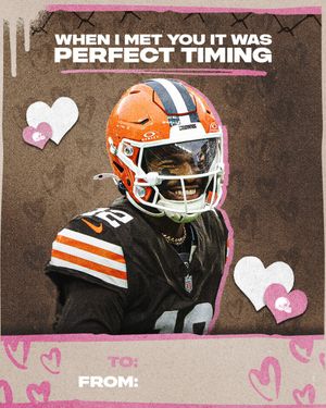 Image post by @Browns on Twitter