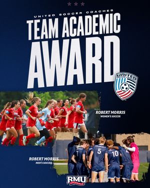 Image post by @rmuwsoccer on Instagram
