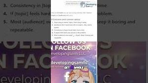 Video post by @developingsam1597 on YouTube