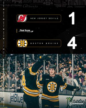 Image post by @NHLBruins on Twitter