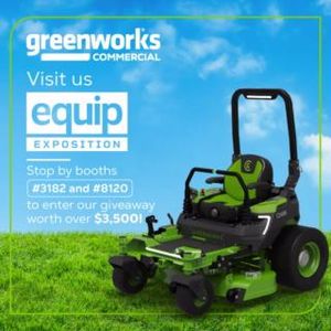 Video post by @greenworkscommercial on Facebook