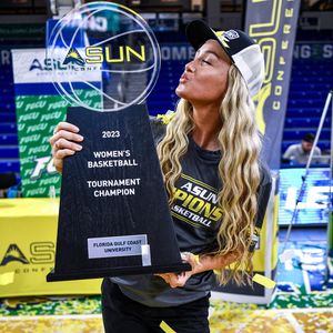 Image post by @fgcu_wbb on Instagram
