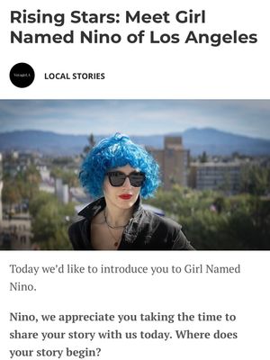 Image post by @girlnamednino on Instagram