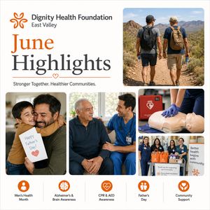 Image post by @dignityhealthfoundationev on Instagram