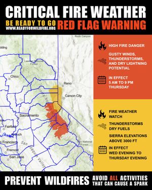 Image post by @calfire on Instagram