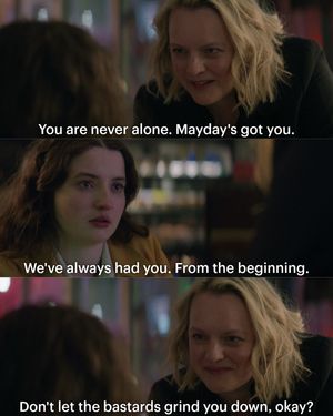 Image post by @handmaidsonhulu on Instagram