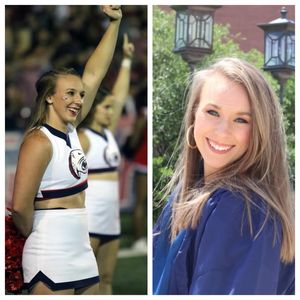 Image post by @southalabama.cheerleading on Facebook