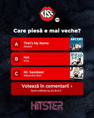 Image post by @kissfmromania on Instagram