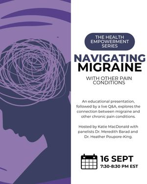 Image post by @milesformigraine on Instagram