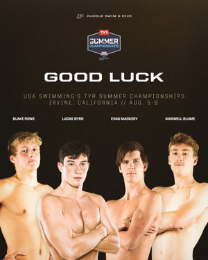 Image post by @purduemswimdive on Instagram