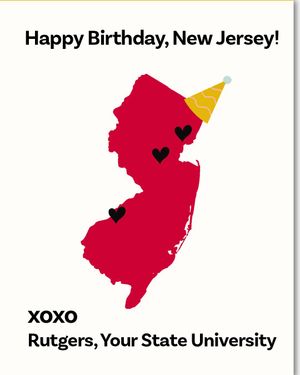 Image post by @rutgersu on Instagram