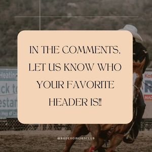 Image post by @Rodeo Girlies Club on Facebook