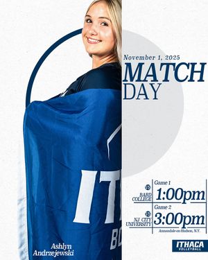 Image post by @ithacavolleyball on Instagram