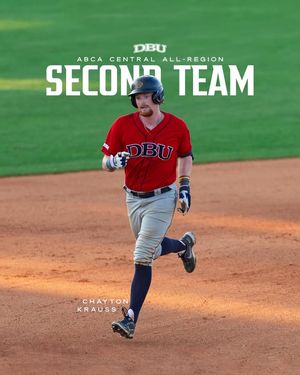 Image post by @DBUPatriotBaseball on Facebook