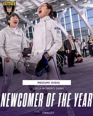 Image post by @nuwfencing on Instagram