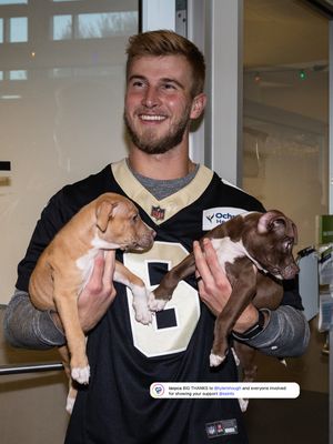 Image post by @saints on Instagram