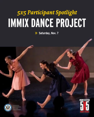 Image post by @5x5dancefestival on Instagram