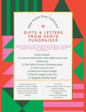 Image post by @Miss Austin Peay Volunteer 2024, Kara Short on Facebook