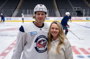 Image post by @BlueJacketsNHL on Twitter