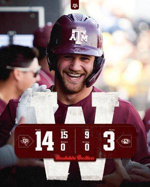 Image post by @aggiebaseball on Instagram