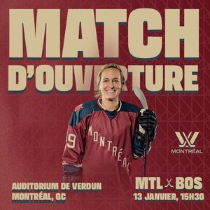 Image post by @PWHL_Montreal on Twitter