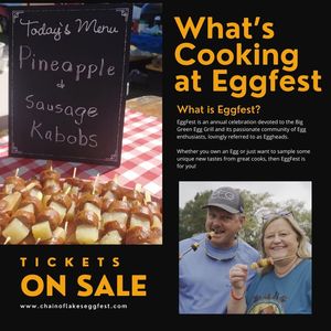 Image post by @chainoflakeseggfest on Facebook
