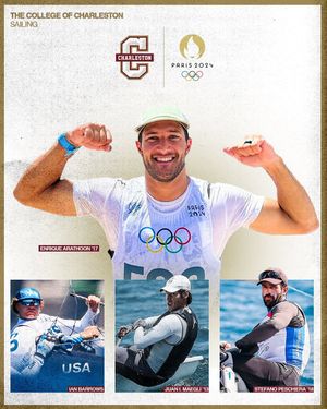 Image post by @cofcsailing on Instagram