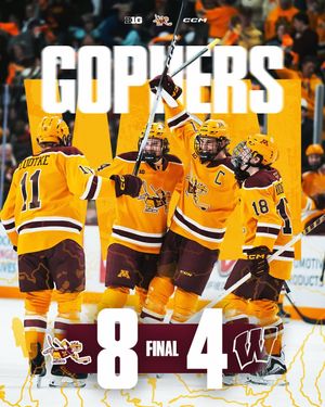 Image post by @gophermhockey on Instagram