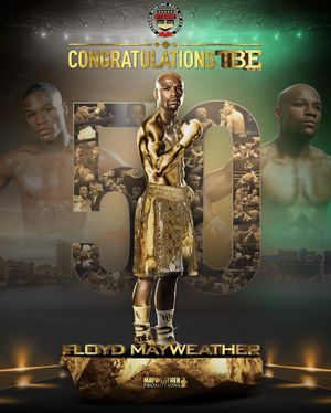 Image post by @mayweatherpromotions on Instagram
