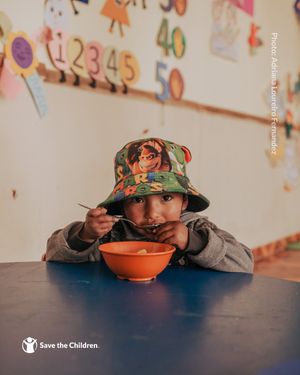 Image post by @savethechildren on Instagram