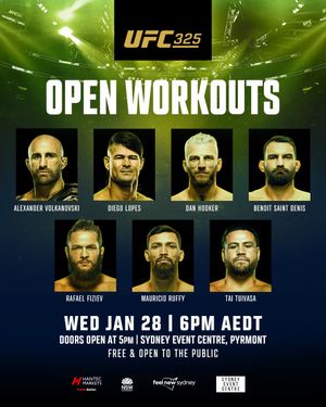 Image post by @ufc on Instagram