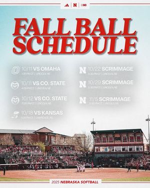 Image post by @huskersoftball on Instagram