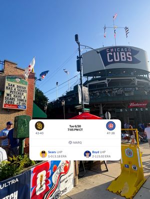 Image post by @murphysbleachers on Instagram