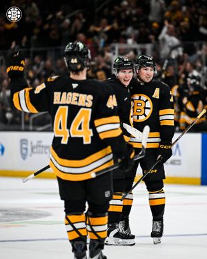 Image post by @NHLBruins on Twitter/X