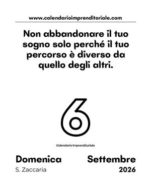Image post by @calendarioimprenditoriale on Instagram