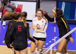 Image post by @uscwomensvolley on Instagram