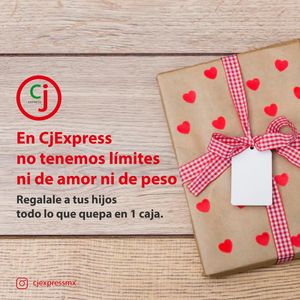 Image post by @cjexpress.paqueteria on Facebook