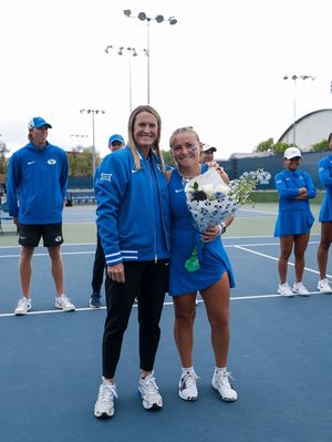 Image post by @byuwtennis on Instagram