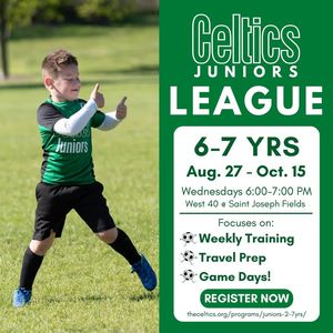 Image post by @TheCelticsSoccerClub on Facebook