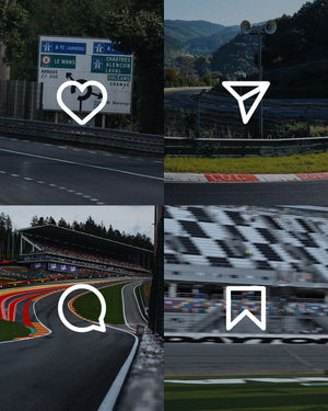 Image post by @ferrariraces on Instagram