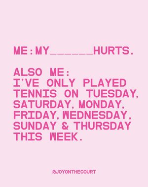 Image post by @joyonthecourt on Instagram