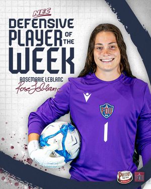 Image post by @FDUKnightsWSOC on Twitter