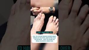Video post by @thebunionking on YouTube