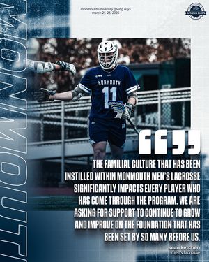 Image post by @monmouthmlax on Instagram