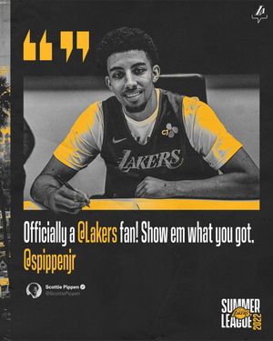 Image post by @lakers on Instagram